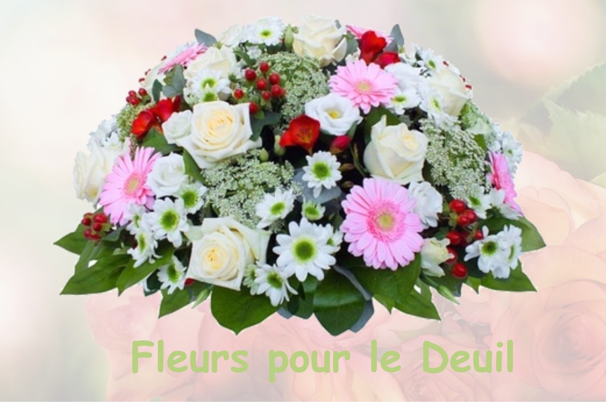 fleurs deuil SAINT-MARCET